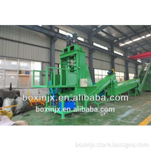 1000kg/h PP/PE plastic film washing and crushing plant